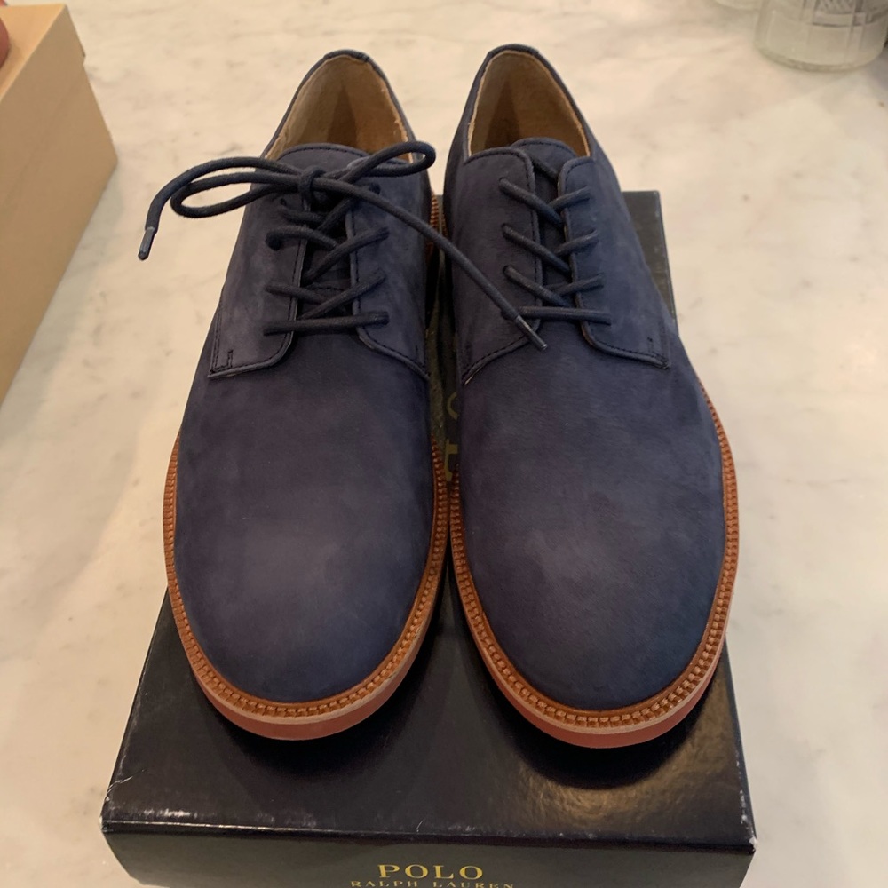 Mens Ralph Lauren Nubuck shoes
